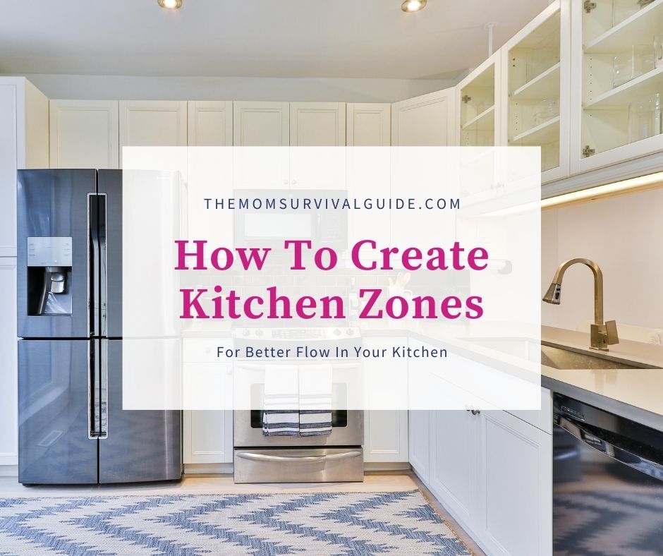 how to create kitchen zones feature image of a kitchen