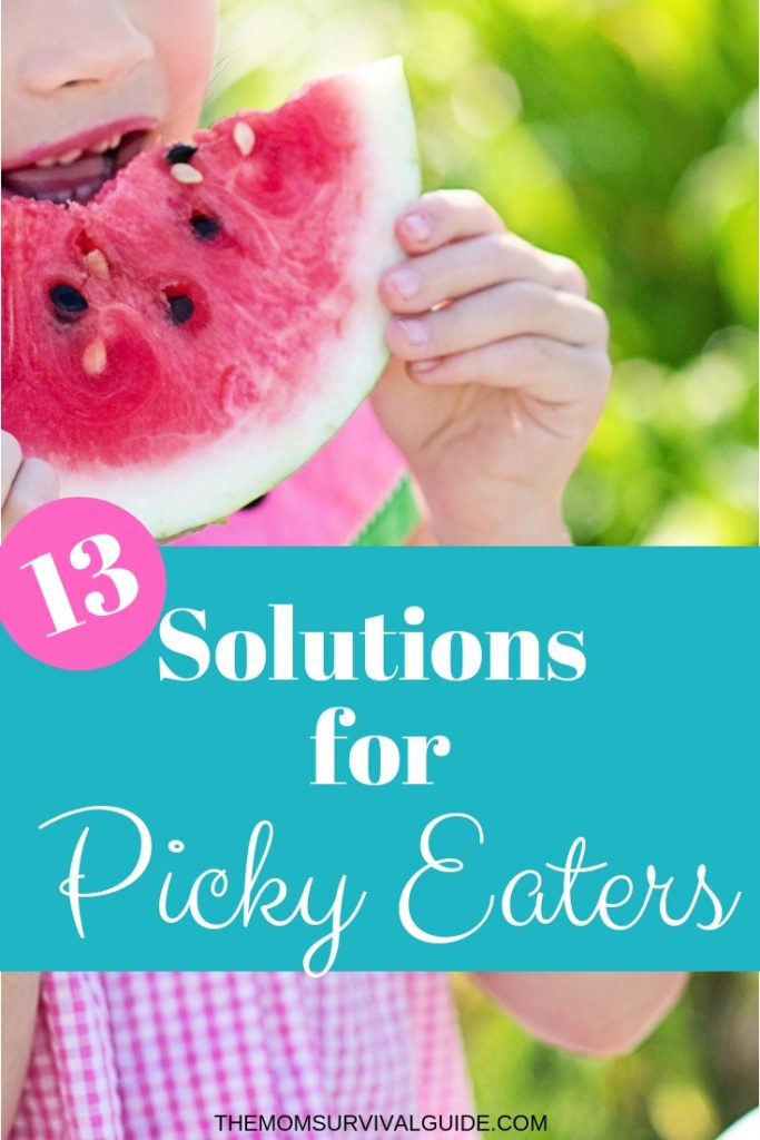 Parenting a picky eater can be hard. Kids and toddlers have a hard time eating different foods, so here are some solutions to your picky eater problem. #pickyeater #kids #toddler #momlife