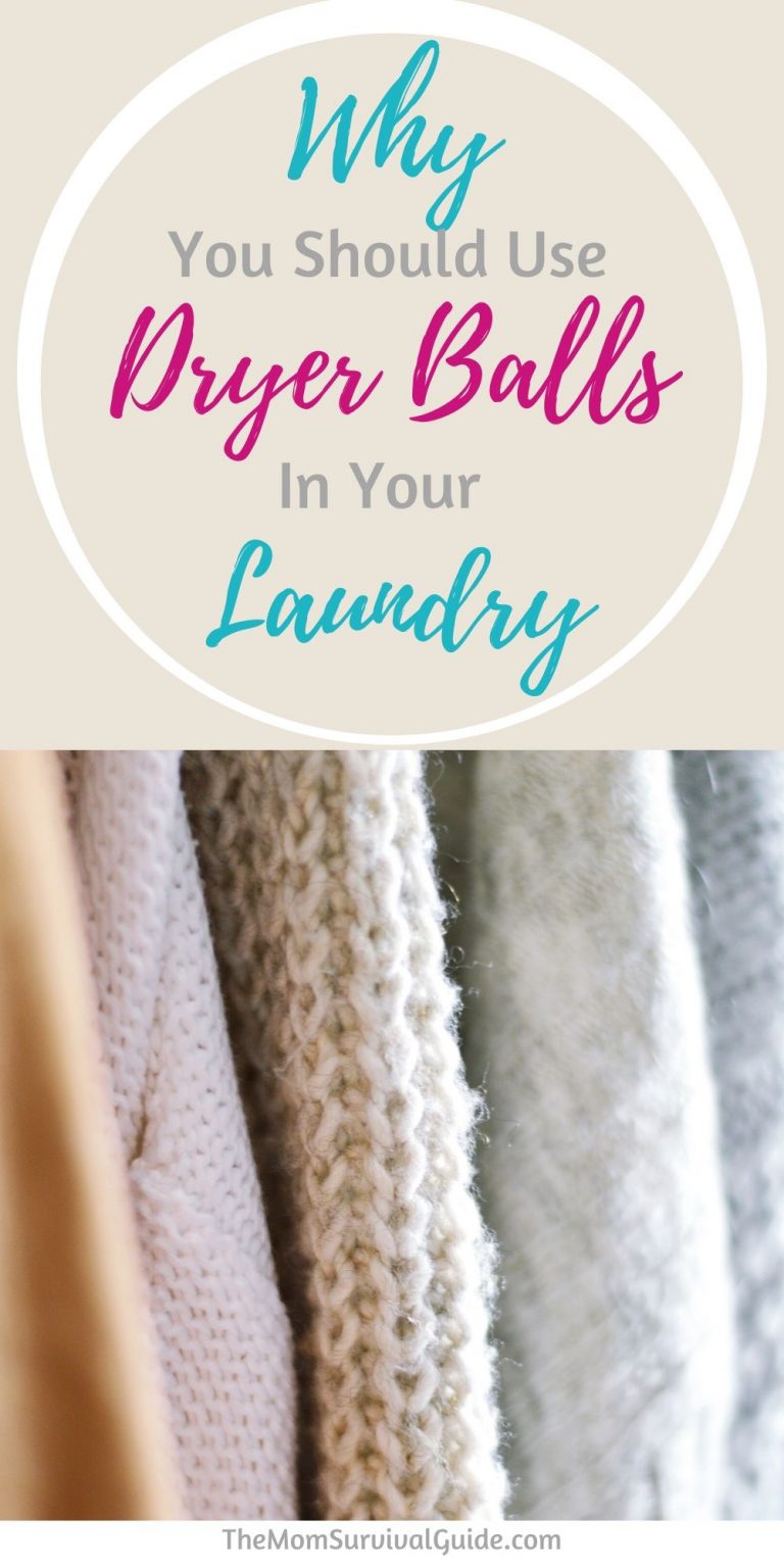 How To Use Dryer Balls In Your Laundry and Why It's Good The Mom