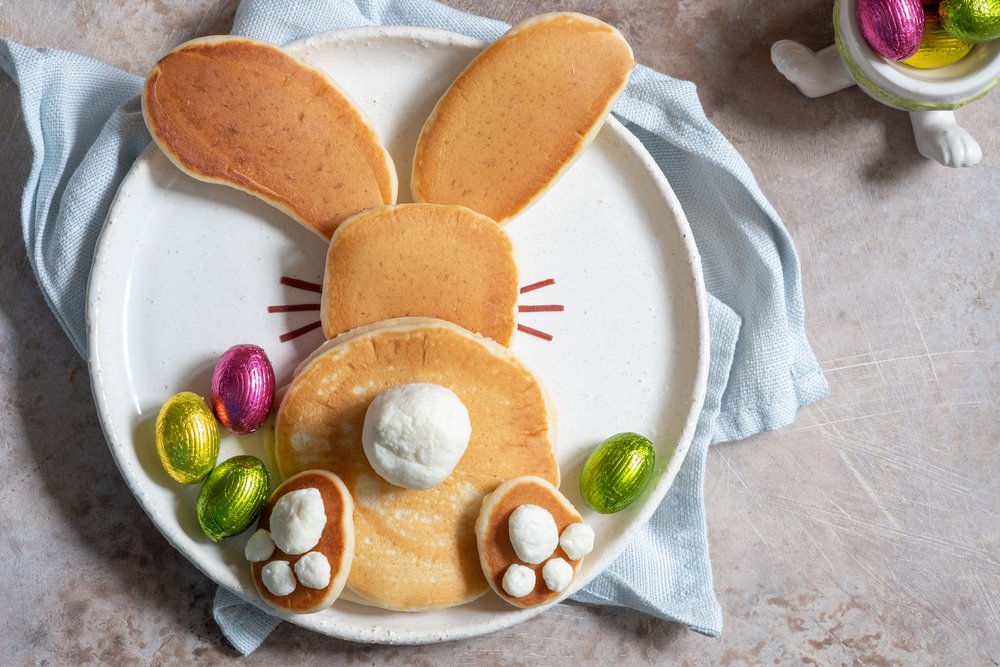 fun things to do for easter at home bunny pancakes
