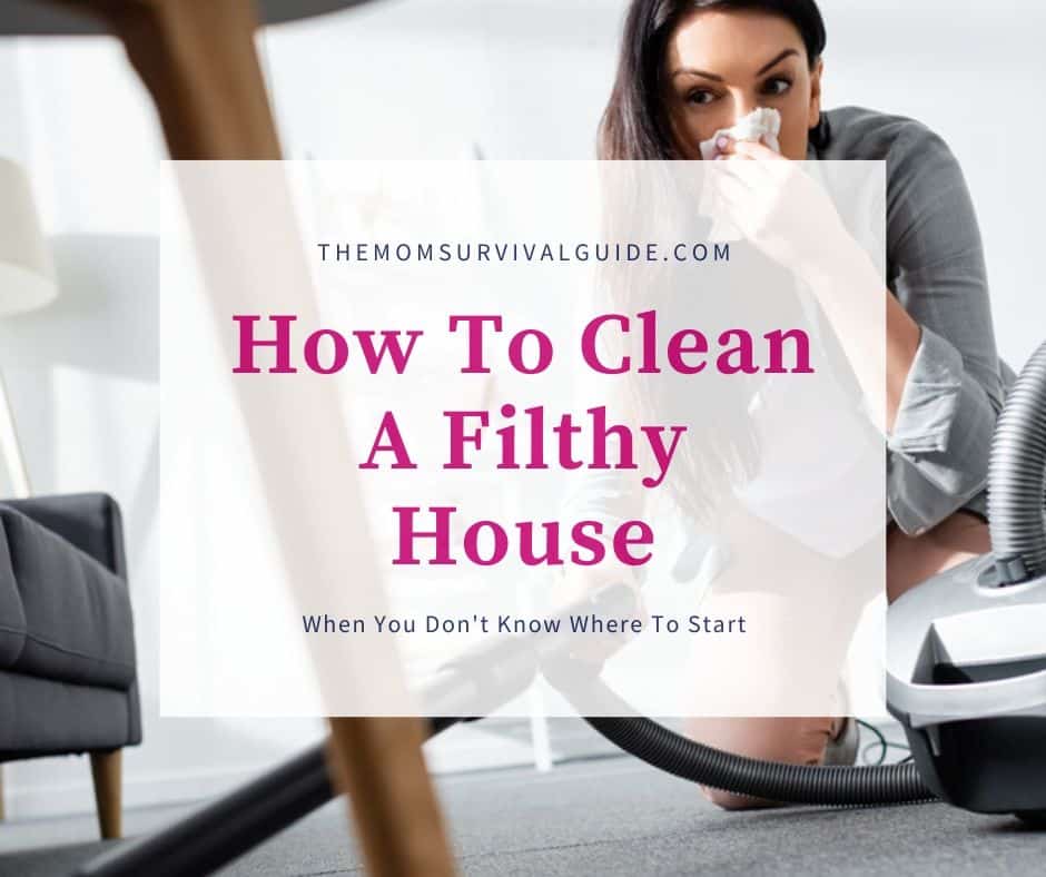 How To Clean A Filthy House When You Dont Know Where T