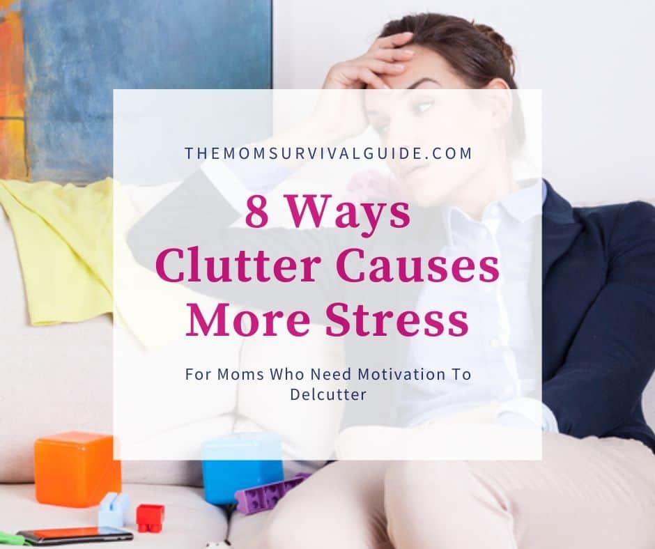 clutter causes stress