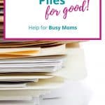 How to Declutter Paper Piles