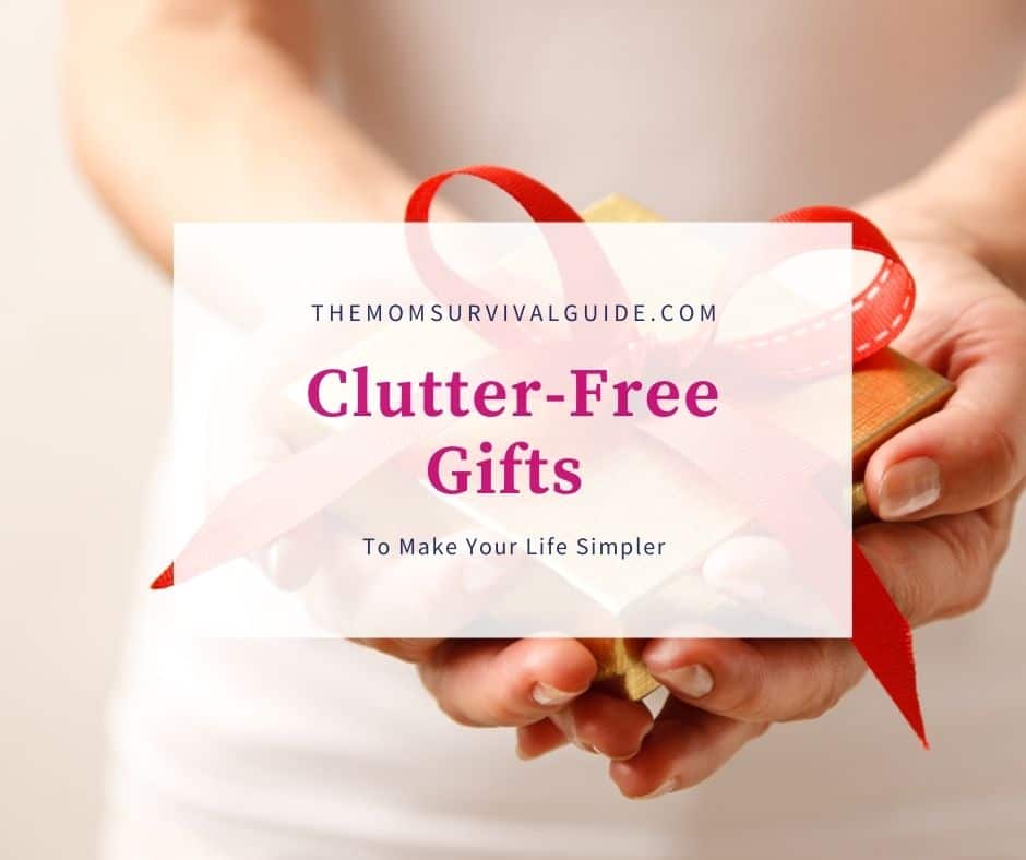 clutter free gifts