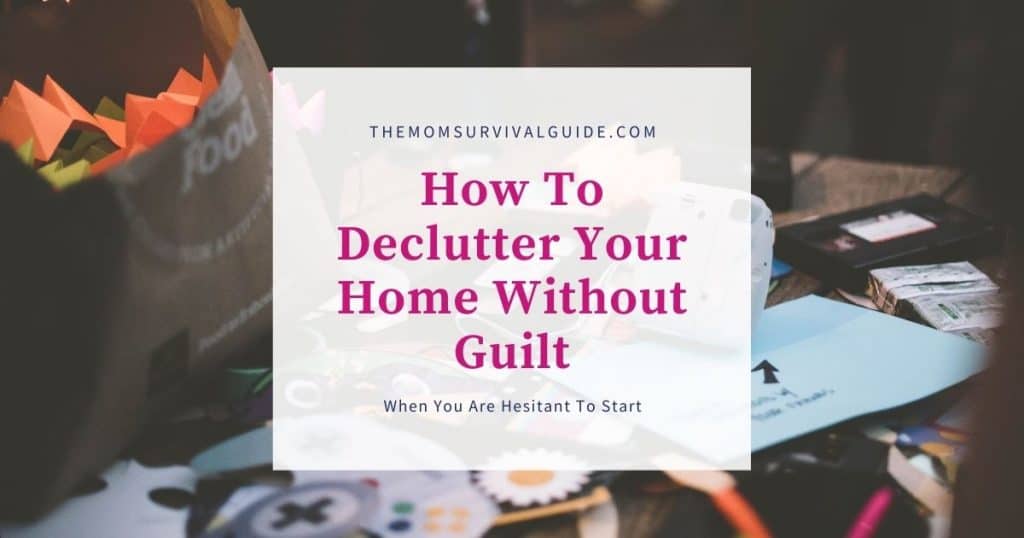 declutter without guilt
