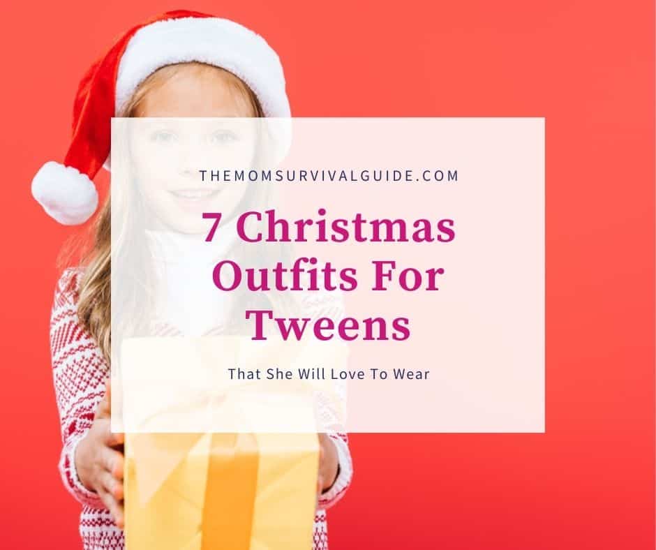 7 Christmas outfits for tweens feature image