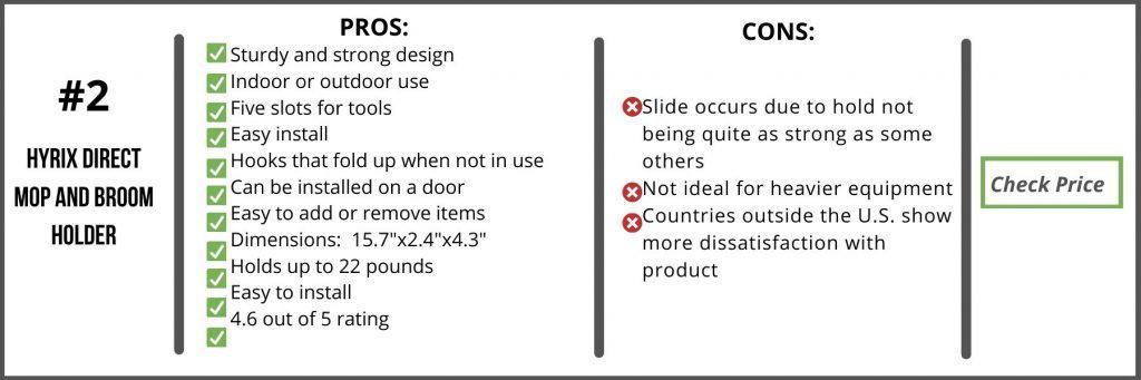 Best Broom Holder Comparison Chart2