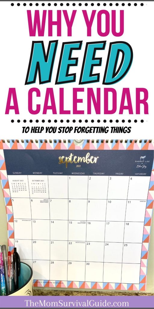 why calendars are important wall calendar pin