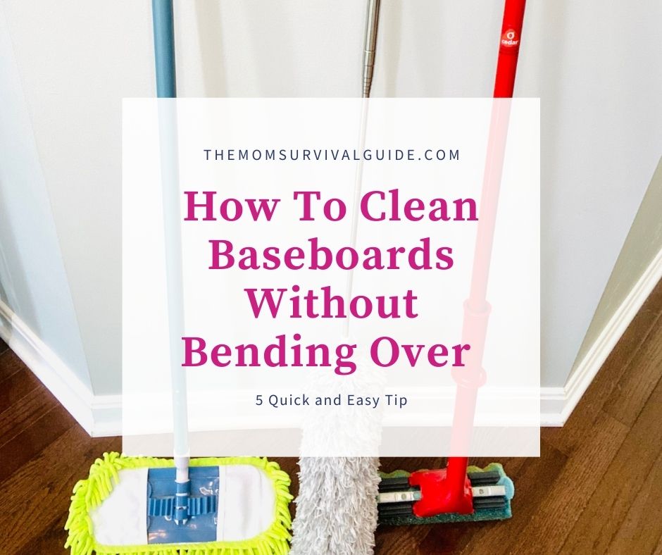 how to clean baseboards without bending over feature image
