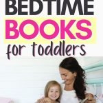 good night books pin with woman and daughter