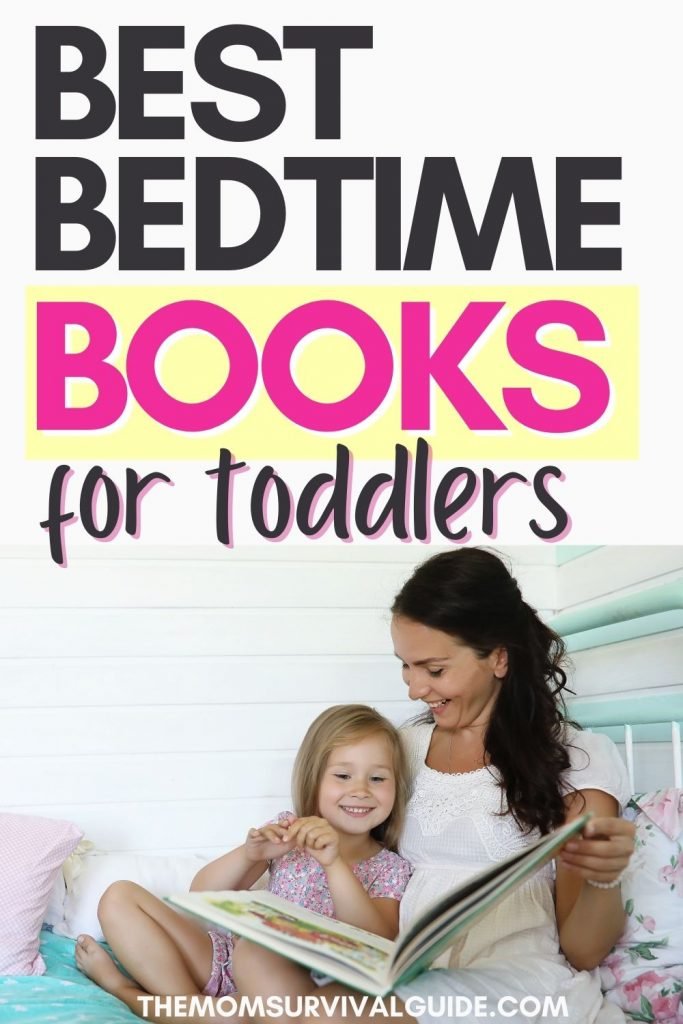 good night books pin with woman and daughter