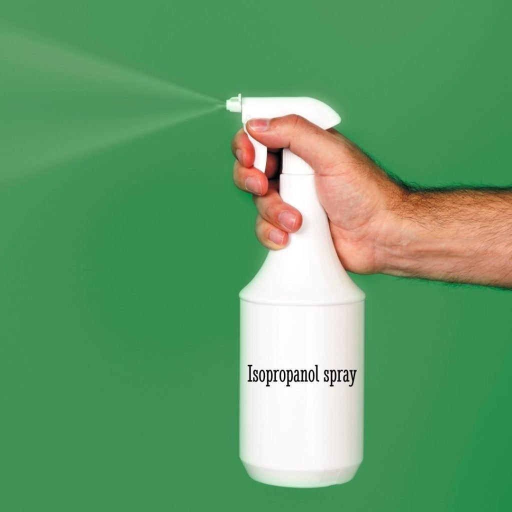 isopropyl alcohol spray