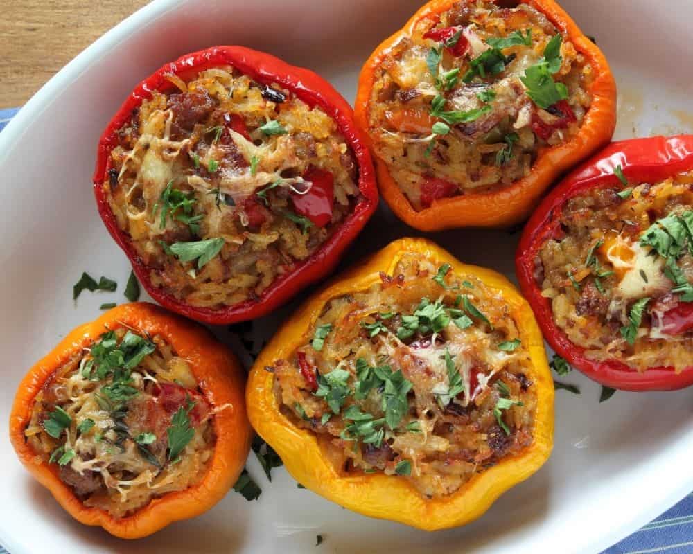 stuffed peppers post surgery meal ideas