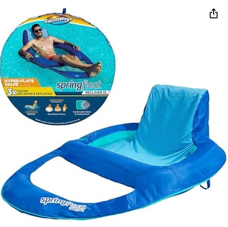 Swimways reclining pool float