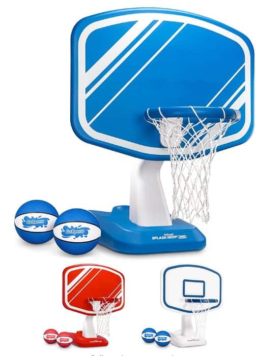 go sports splash hoop basketball pool set