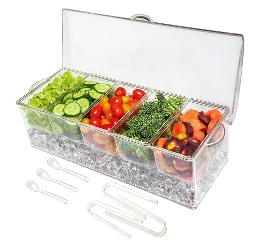 ice chilled server caddy